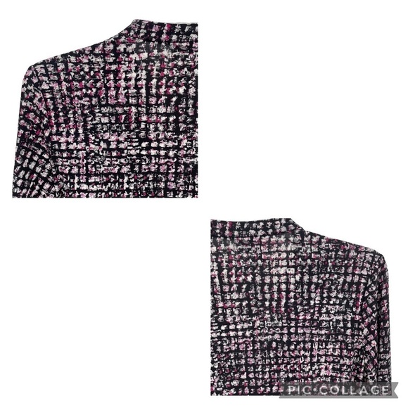 Chico's Multi-Color Abstract Print V-Neck Blouse - Chico's Sz 0 / US Sz S/4 - Picture 10 of 14